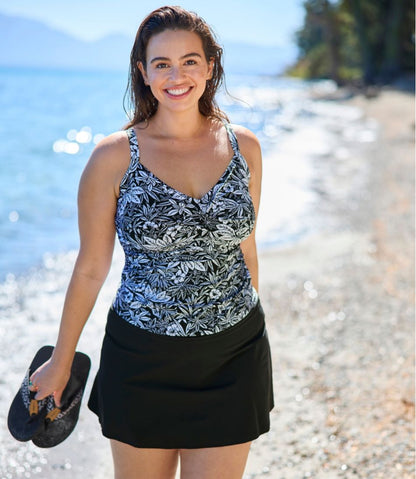 Women's Shaping Swimwear, Tankini Top Print / L.L.Bean