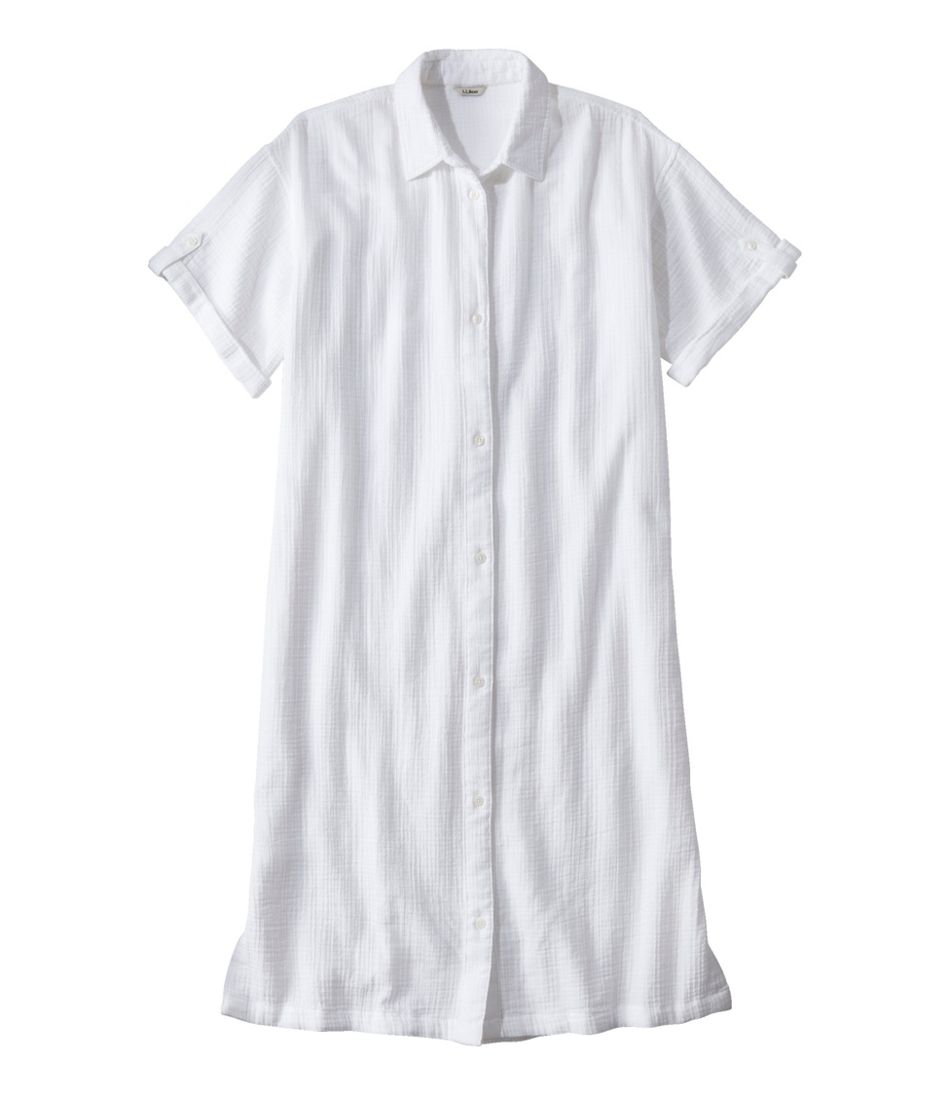Women's Cloud Gauze Midi Dress / L.L.Bean
