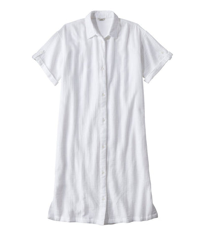 Women's Cloud Gauze Midi Dress / L.L.Bean