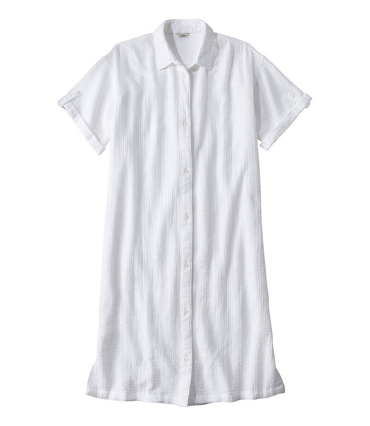Women's Cloud Gauze Midi Dress / L.L.Bean