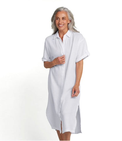 Women's Cloud Gauze Midi Dress / L.L.Bean