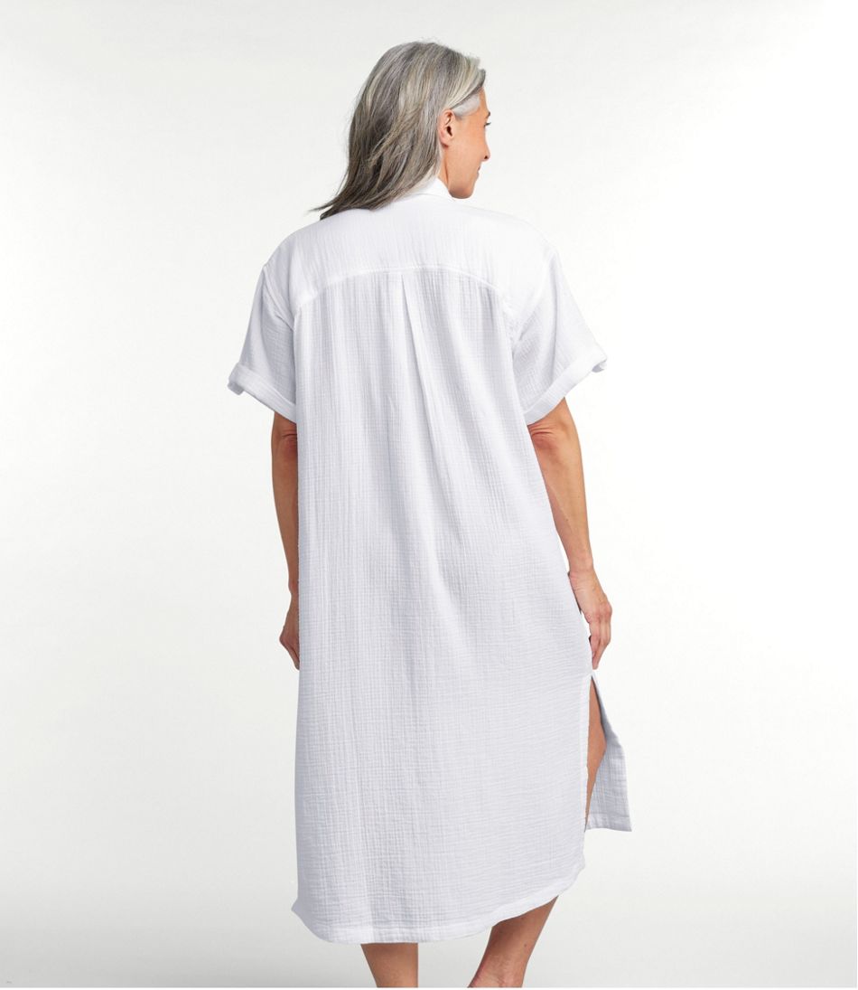 Women's Cloud Gauze Midi Dress / L.L.Bean