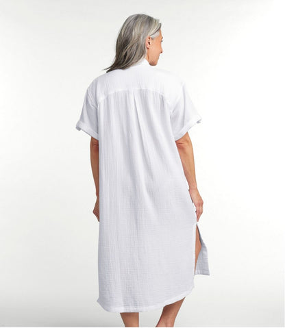 Women's Cloud Gauze Midi Dress / L.L.Bean