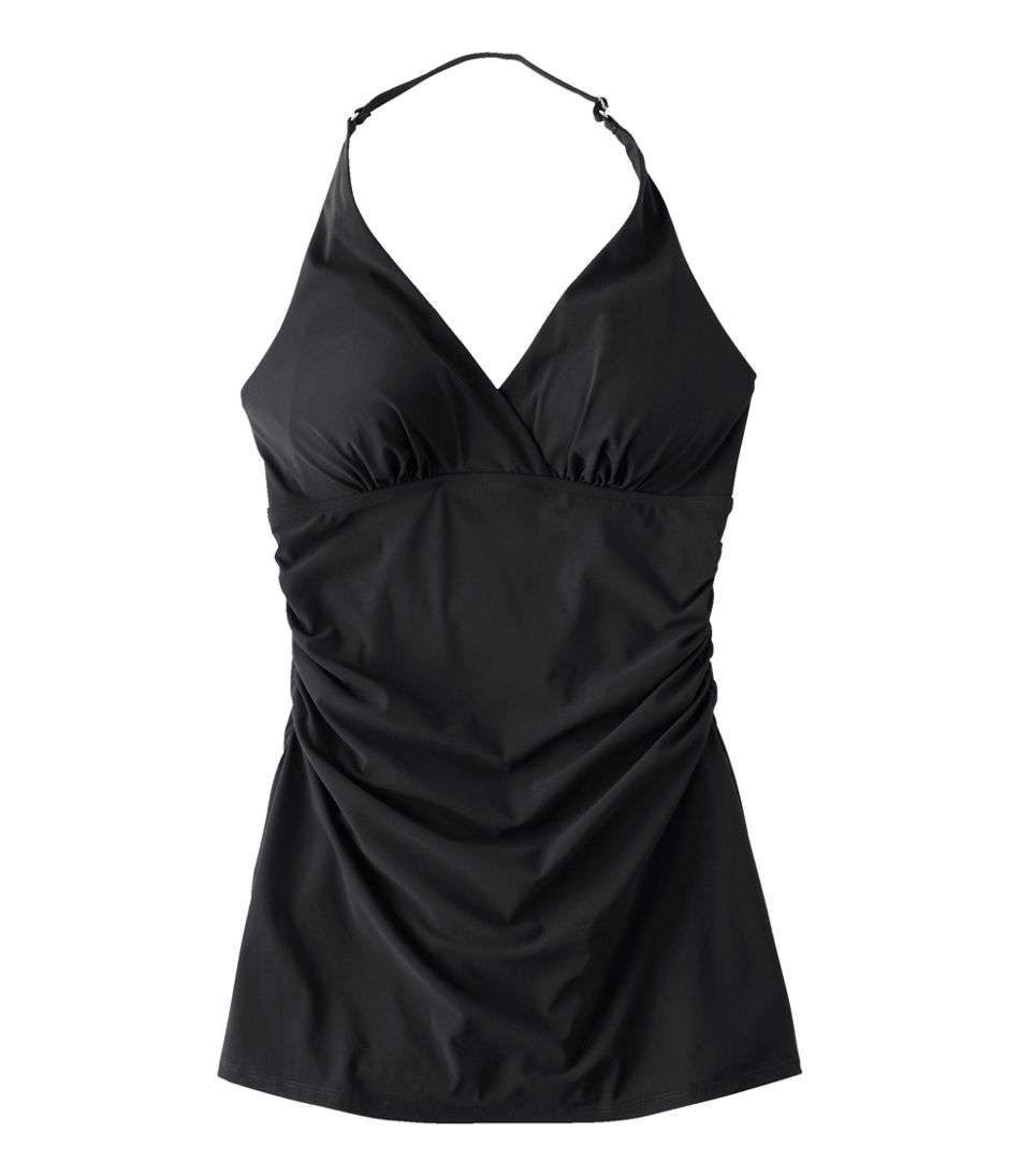Women's Shaping Swimwear, Clasp Halter Dress / L.L.Bean