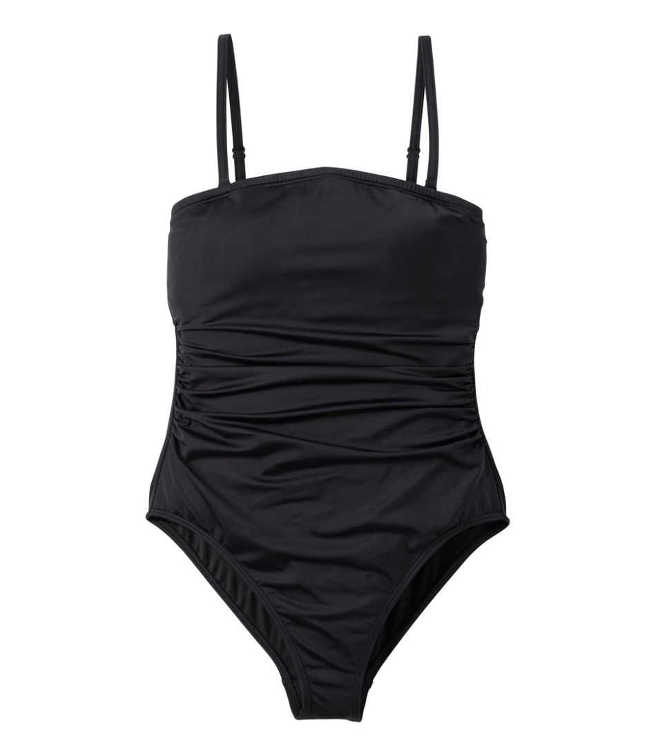 Women's Coastal Essentials Swimwear, Bandeau Tanksuit / L.L.Bean