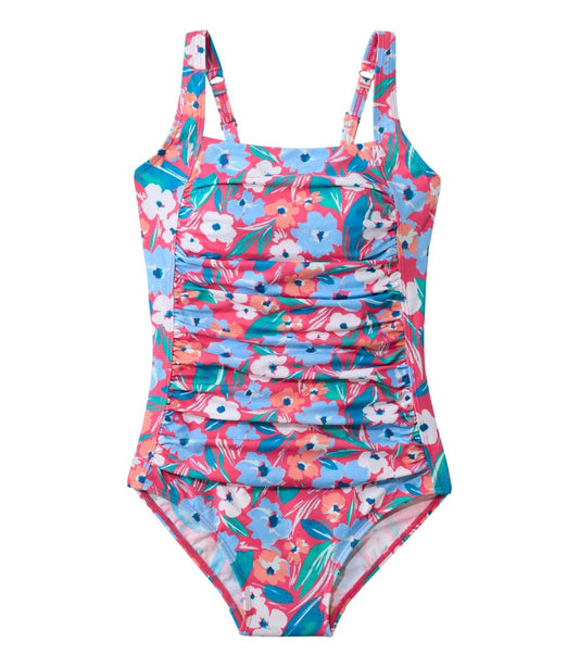 Women's BeanSport Swimwear, Squareneck Tanksuit Print / L.L.Bean