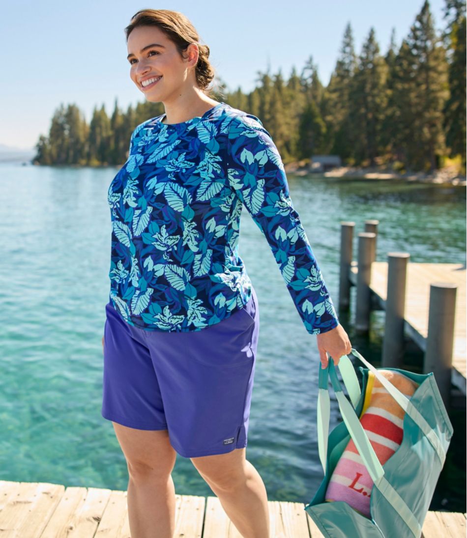 Women's SunSmart® UPF 50+ Sun Shirt, Print / L.L.Bean