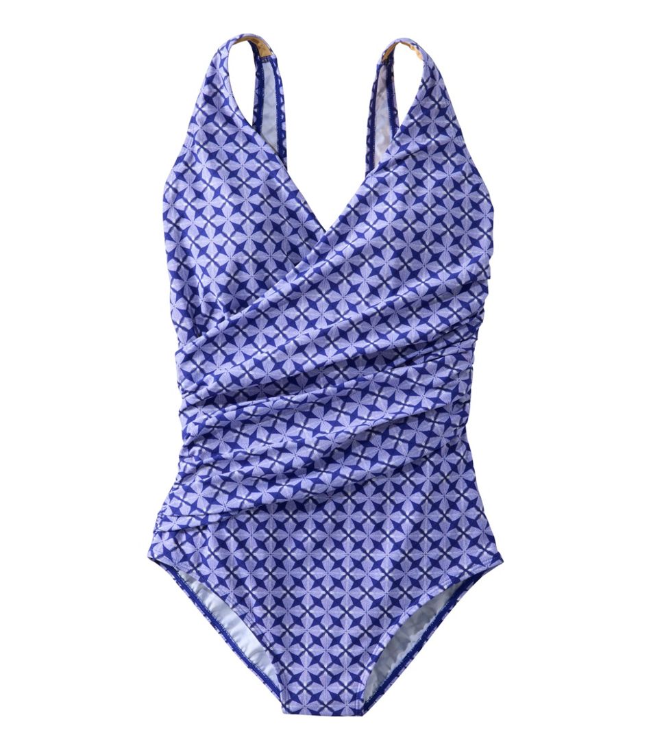 Women's Shaping Swimwear, Tanksuit Print / L.L.Bean