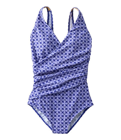 Women's Shaping Swimwear, Tanksuit Print / L.L.Bean