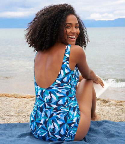 Women's Shaping Swimwear, Tanksuit Print / L.L.Bean