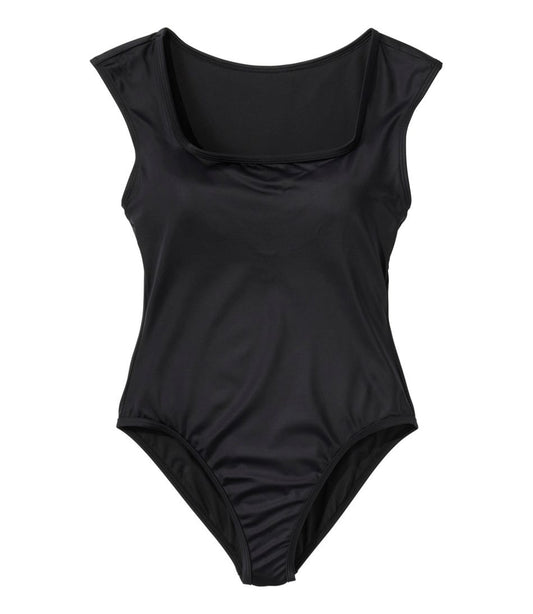 Women's Coastal Essentials Swimwear, Squareneck Tanksuit / L.L.Bean