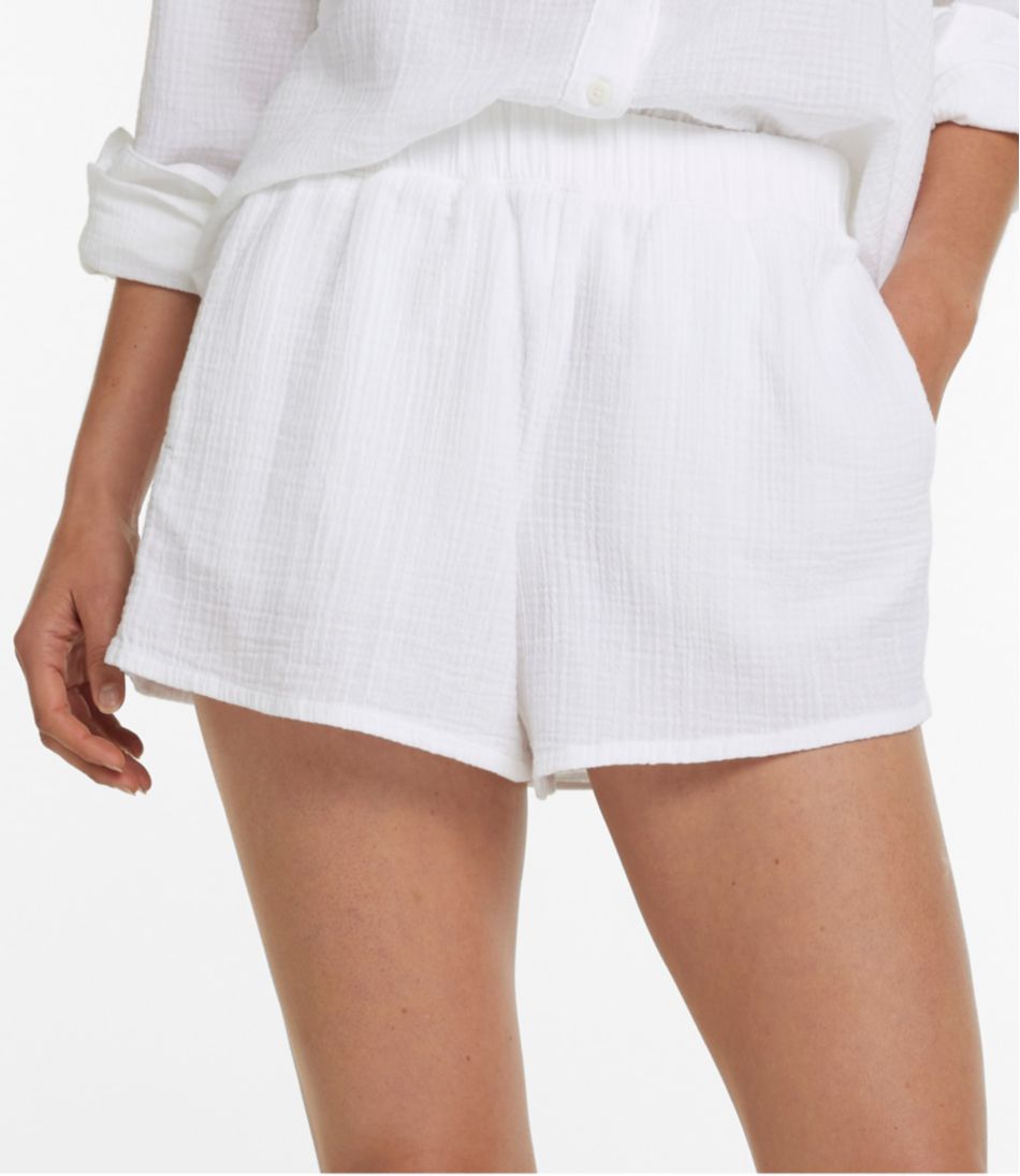 Women's Cloud Gauze Cover-Up Shorts / L.L.Bean