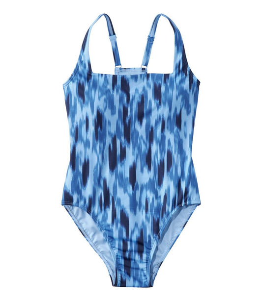 Women's New Currents Swimwear, Squareneck Tanksuit Print / L.L.Bean