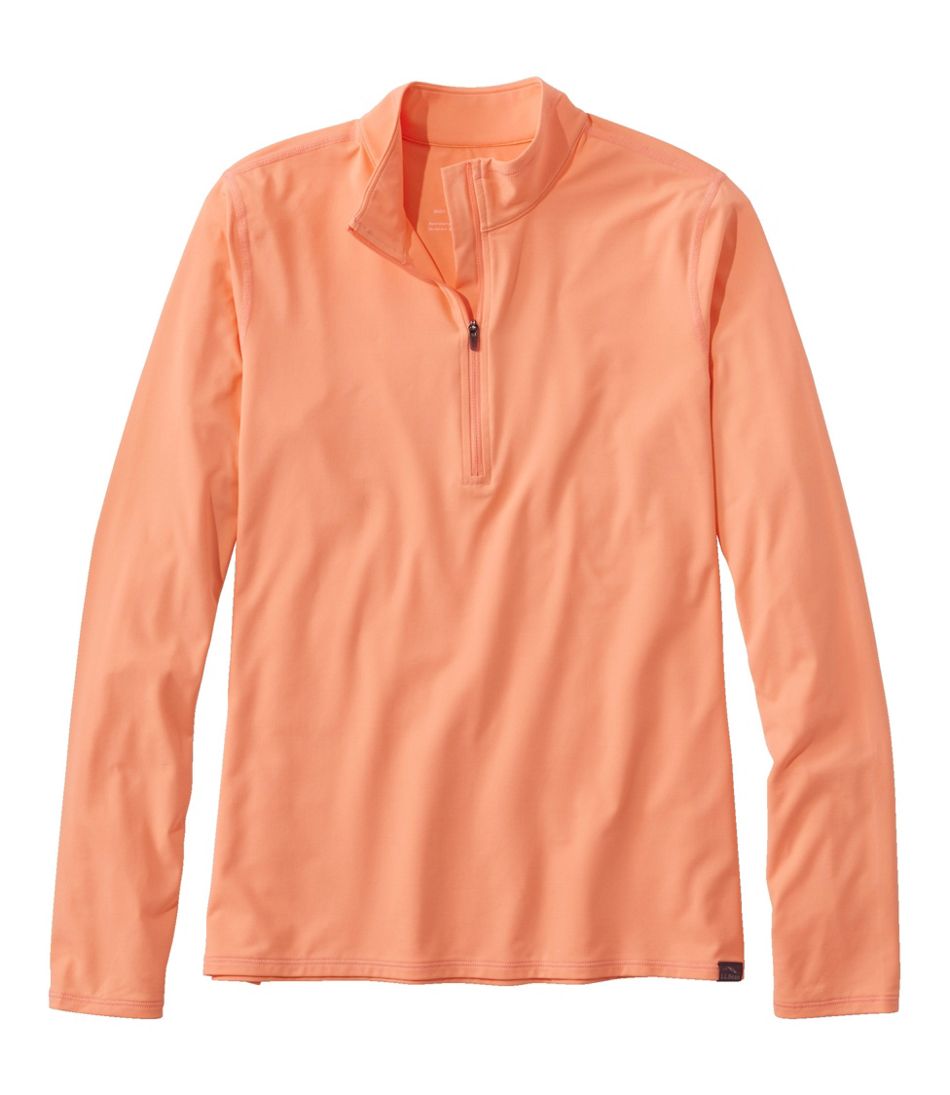 Women's SunSmart® UPF 50+ Sun Shirt, Quarter-Zip / L.L.Bean