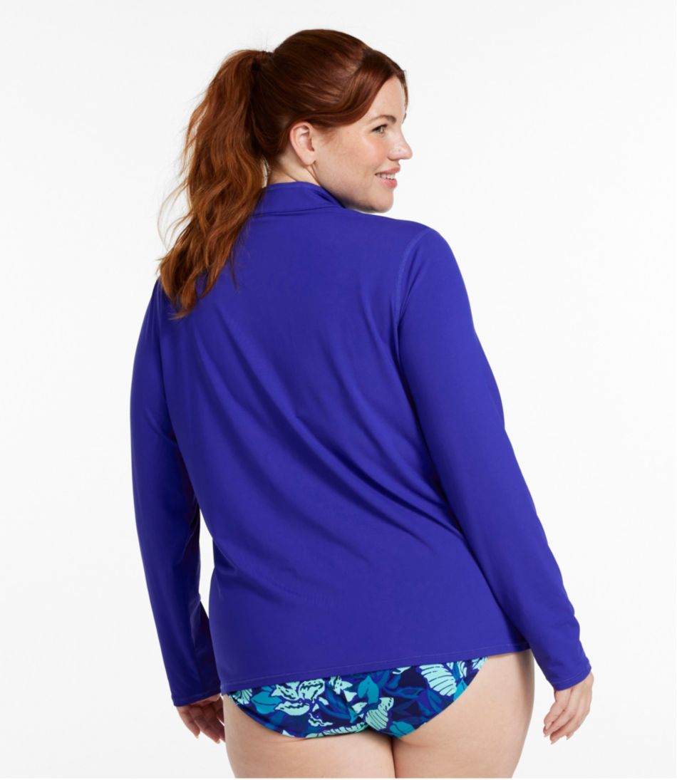 Women's SunSmart® UPF 50+ Sun Shirt, Quarter-Zip / L.L.Bean
