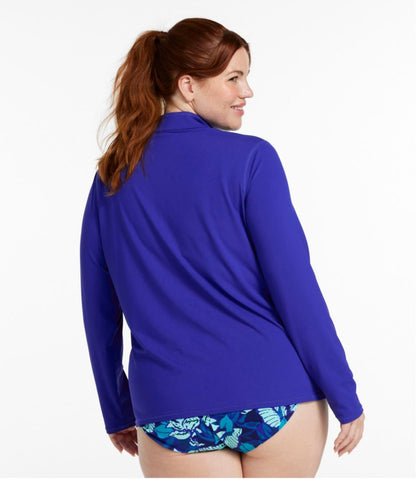 Women's SunSmart® UPF 50+ Sun Shirt, Quarter-Zip / L.L.Bean