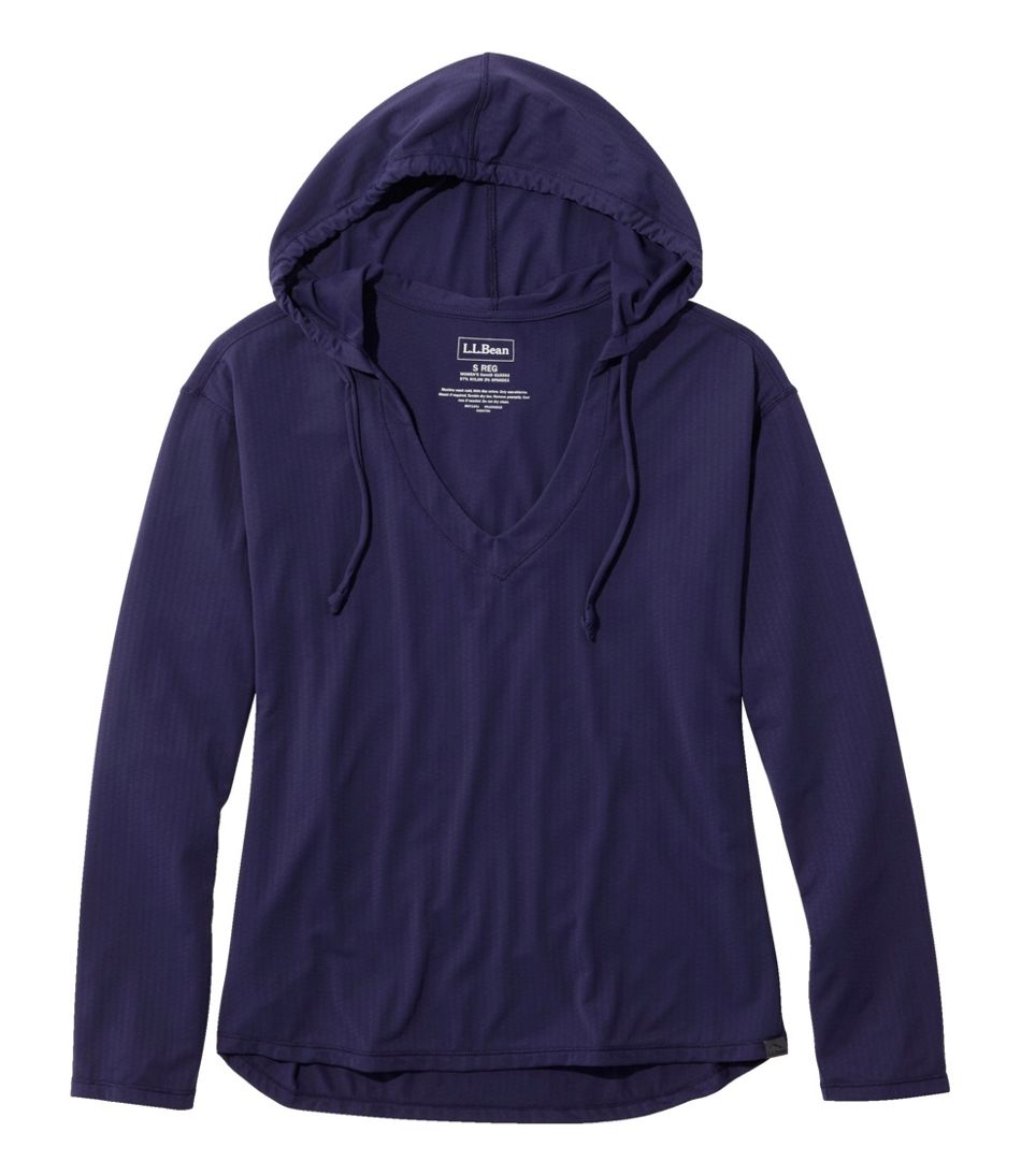 Women's Sand Beach Cover-Up, Hooded Pullover / L.L.Bean