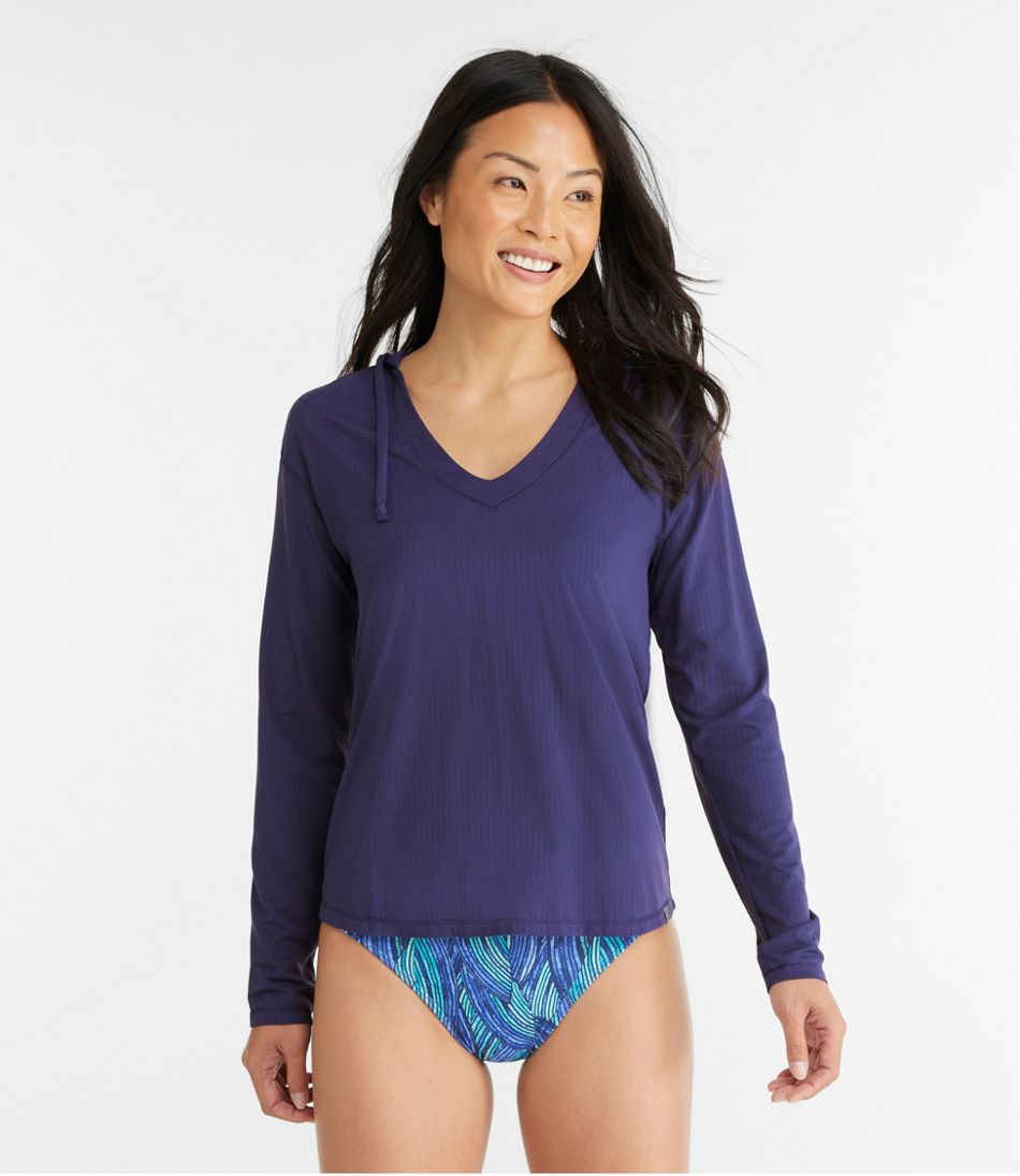 Women's Sand Beach Cover-Up, Hooded Pullover / L.L.Bean