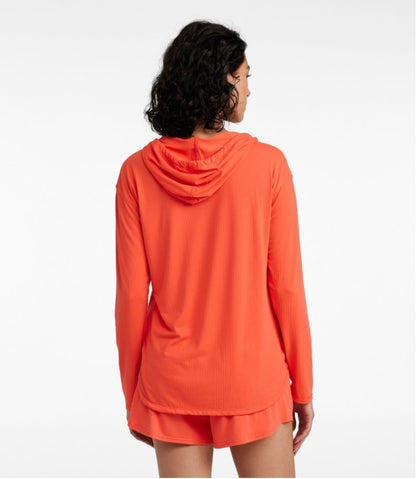 Women's Sand Beach Cover-Up, Hooded Pullover / L.L.Bean