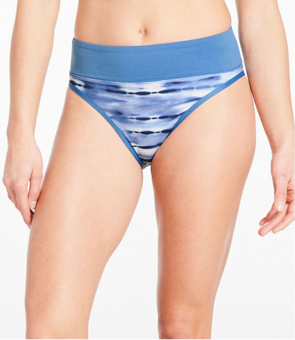 Women's New Currents Swimwear, Mid-Rise Brief Print / L.L.Bean