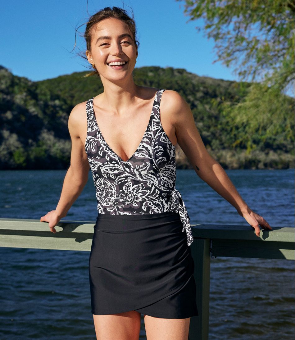 Women's Summersalt The Ruched Swim Skirt / L.L.Bean