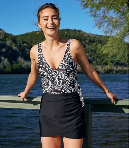 Women's Summersalt The Ruched Swim Skirt / L.L.Bean