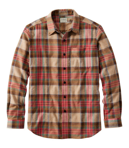 Men's Scotch Plaid Flannel Shirt, Traditional Fit / L.L.Bean