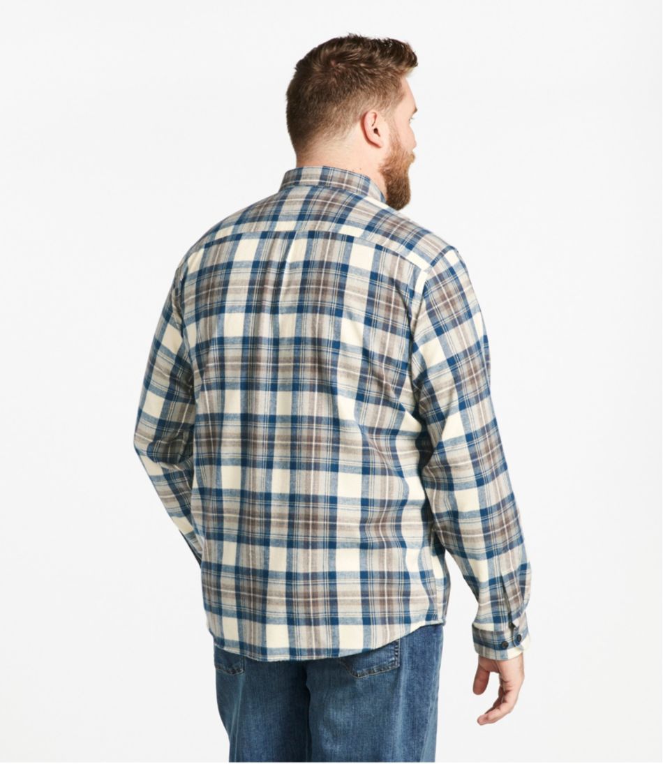 Men's Scotch Plaid Flannel Shirt, Traditional Fit / L.L.Bean