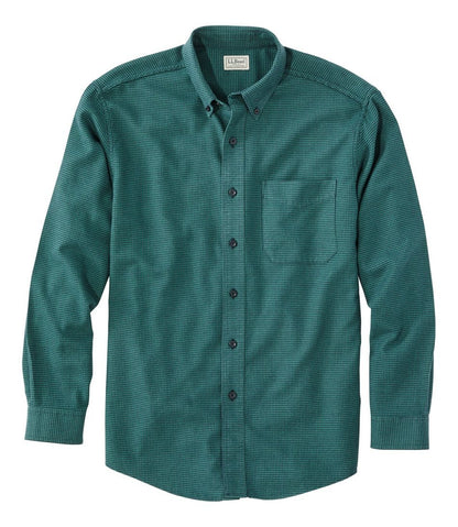 Men's Wicked Good Flannel Shirt, Traditional Fit, Houndstooth / L.L.Bean