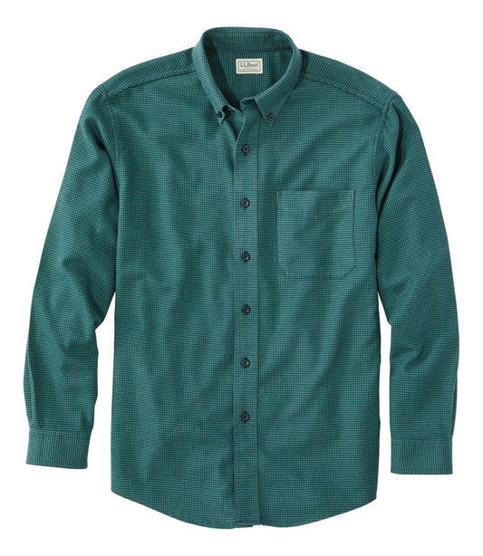 Men's Wicked Good Flannel Shirt, Traditional Fit, Houndstooth / L.L.Bean