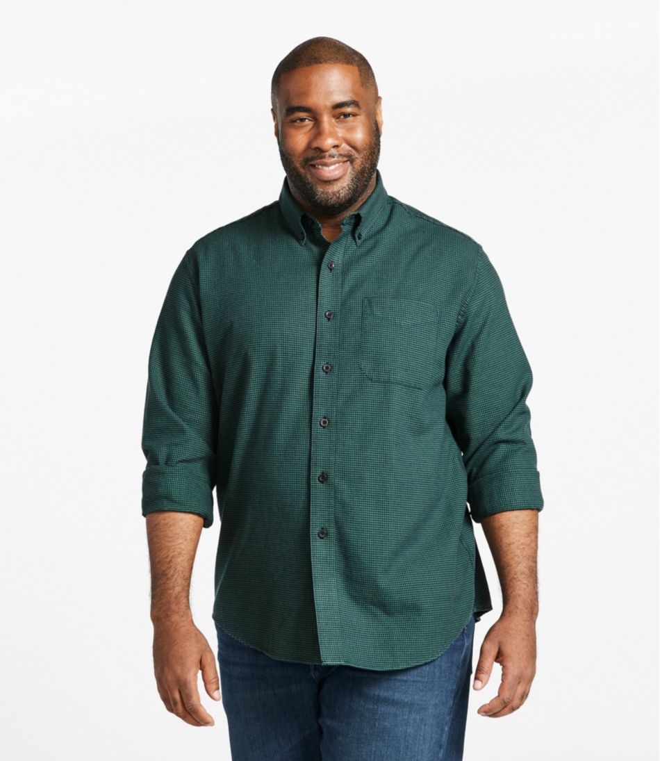 Men's Wicked Good Flannel Shirt, Traditional Fit, Houndstooth / L.L.Bean