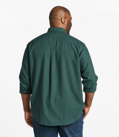 Men's Wicked Good Flannel Shirt, Traditional Fit, Houndstooth / L.L.Bean