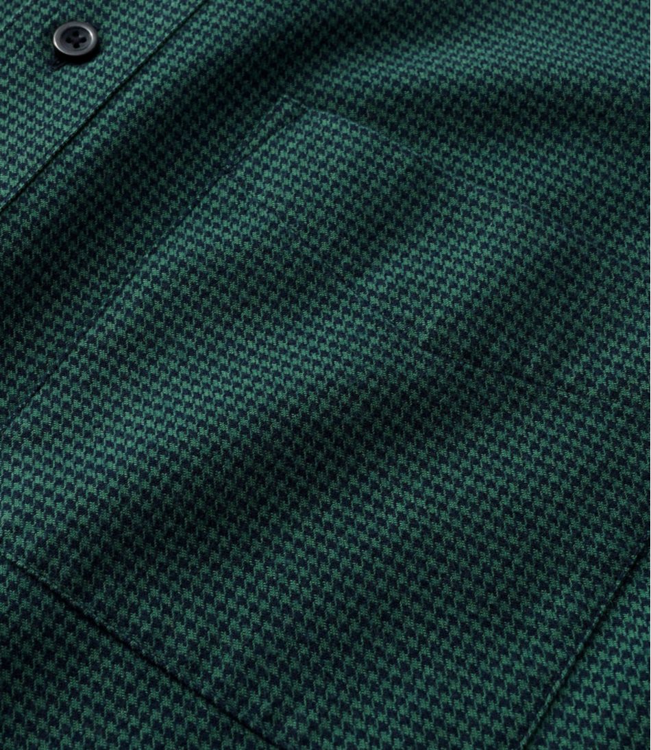Men's Wicked Good Flannel Shirt, Traditional Fit, Houndstooth / L.L.Bean