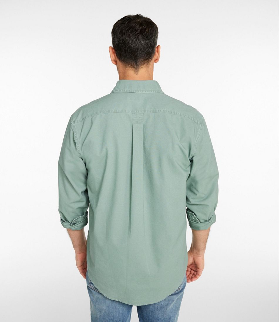 Men's Sunwashed Canvas Shirt, Traditional Fit / L.L.Bean