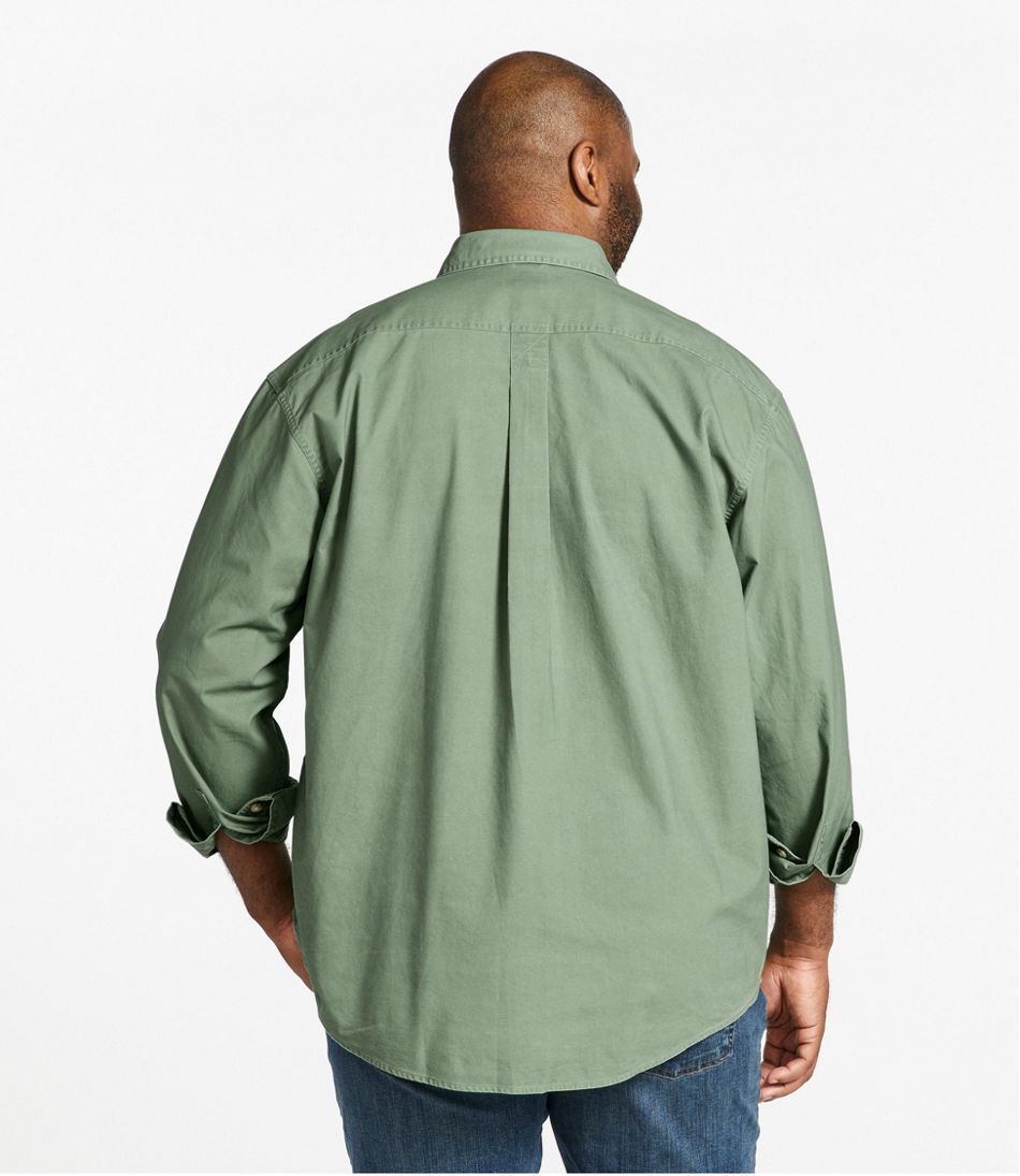 Men's Sunwashed Canvas Shirt, Traditional Fit / L.L.Bean