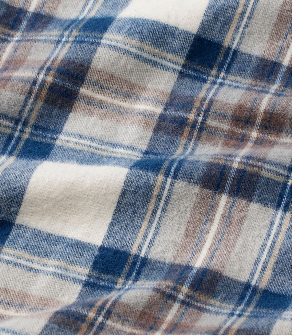 Men's Scotch Plaid Flannel Shirt, Slightly Fitted / L.L.Bean