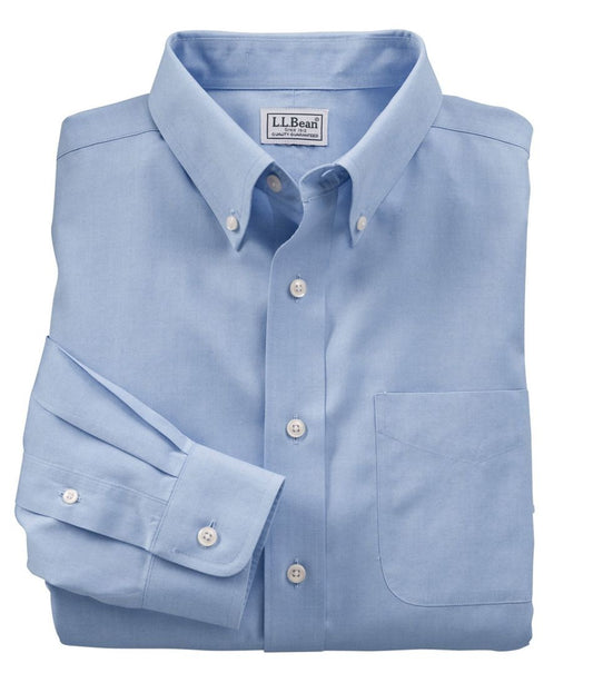 Men's Wrinkle-Free Pinpoint Oxford Cloth Shirt, Traditional Fit / L.L.Bean