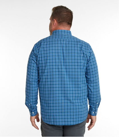 Men's Wrinkle-Free Kennebunk Sport Shirt, Slightly Fitted Check / L.L.Bean