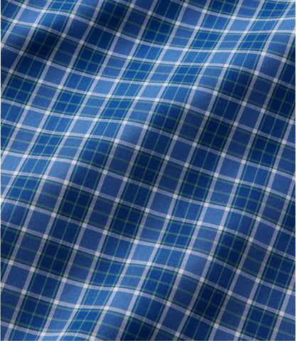 Men's Wrinkle-Free Kennebunk Sport Shirt, Slightly Fitted Check / L.L.Bean