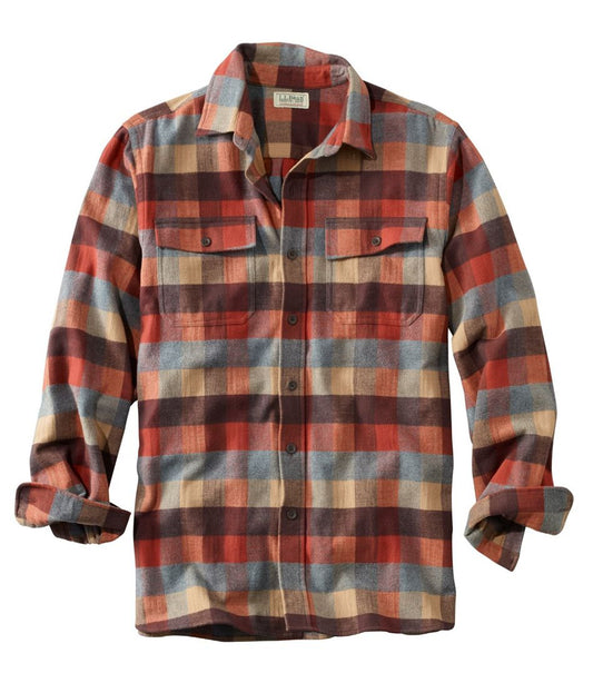 Men's Chamois Shirt, Traditional Fit, Plaid / L.L.Bean