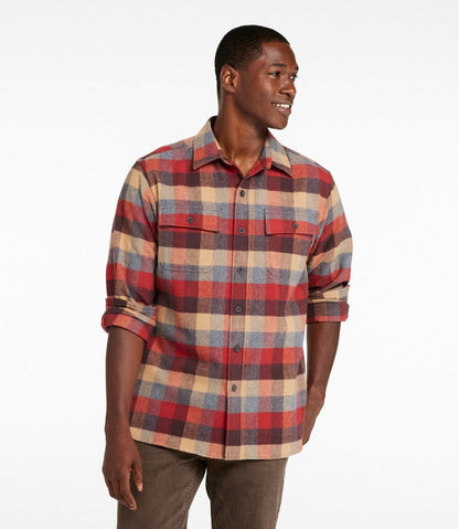 Men's Chamois Shirt, Traditional Fit, Plaid / L.L.Bean