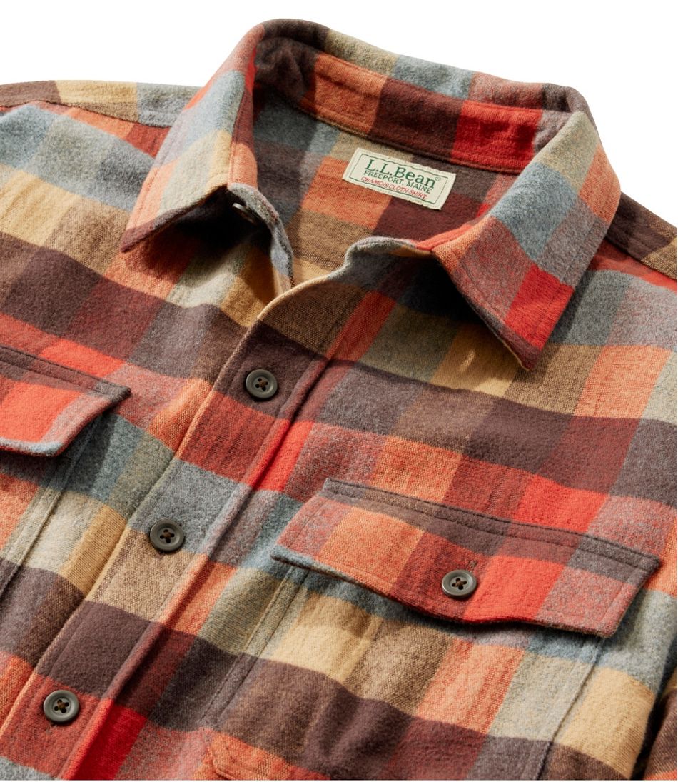 Men's Chamois Shirt, Traditional Fit, Plaid / L.L.Bean