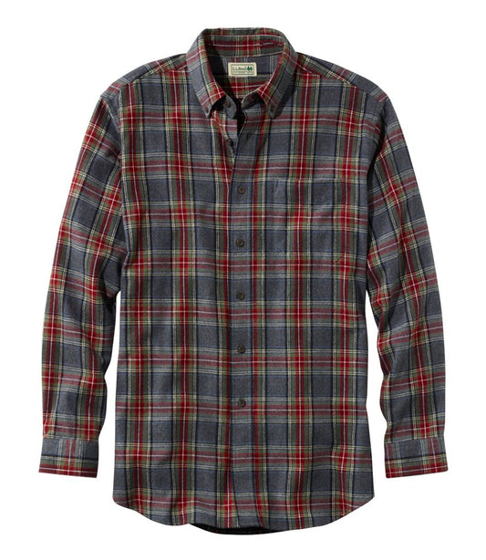 Men's Scotch Plaid Flannel Shirt, Slim Fit / L.L.Bean