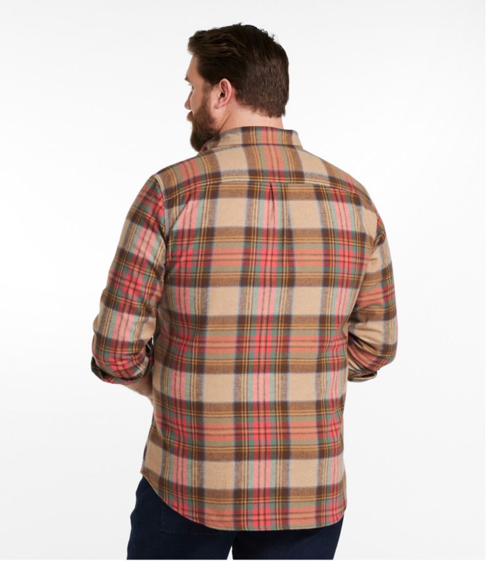 Men's Scotch Plaid Flannel Shirt, Slim Fit / L.L.Bean
