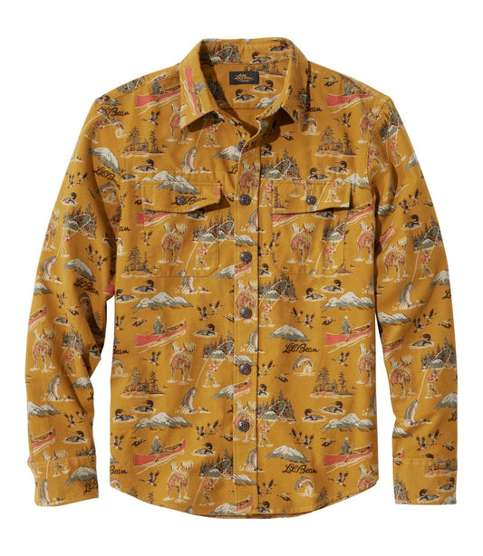Men's Signature 1933 Chamois Cloth Shirt, Slim Fit, Pattern / L.L.Bean