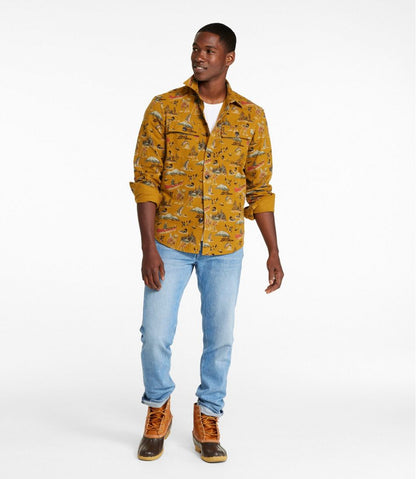 Men's Signature 1933 Chamois Cloth Shirt, Slim Fit, Pattern / L.L.Bean
