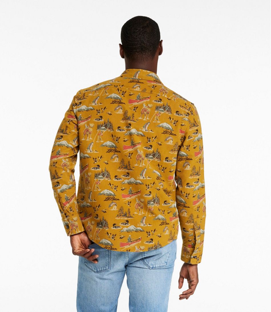 Men's Signature 1933 Chamois Cloth Shirt, Slim Fit, Pattern / L.L.Bean