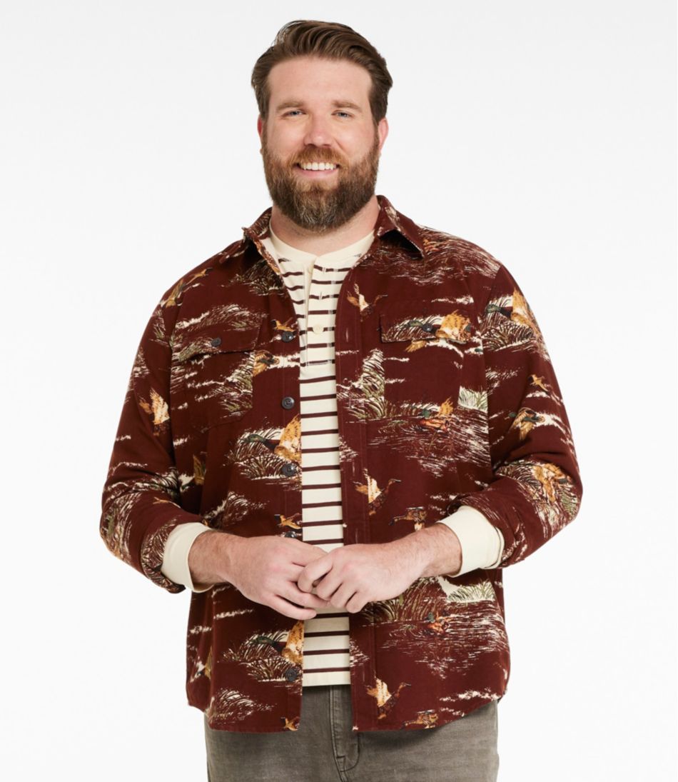 Men's Signature 1933 Chamois Cloth Shirt, Slim Fit, Pattern / L.L.Bean