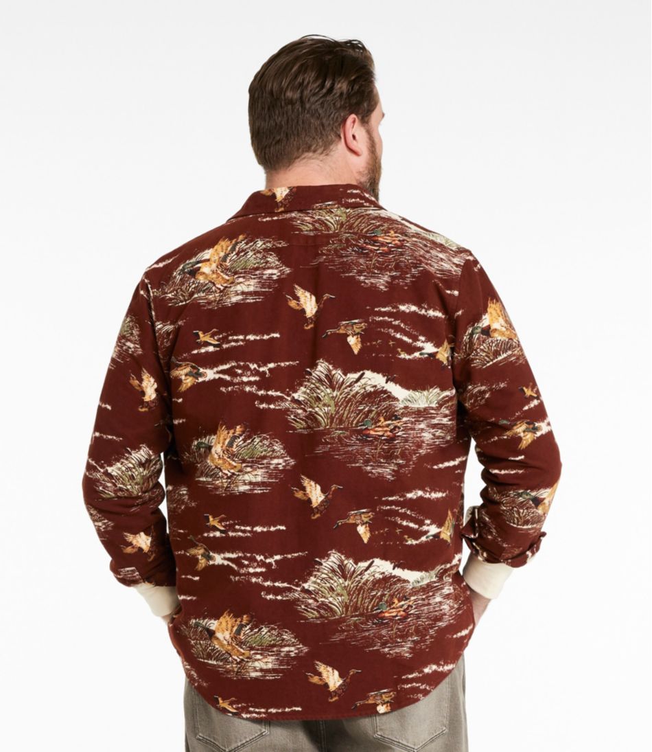 Men's Signature 1933 Chamois Cloth Shirt, Slim Fit, Pattern / L.L.Bean