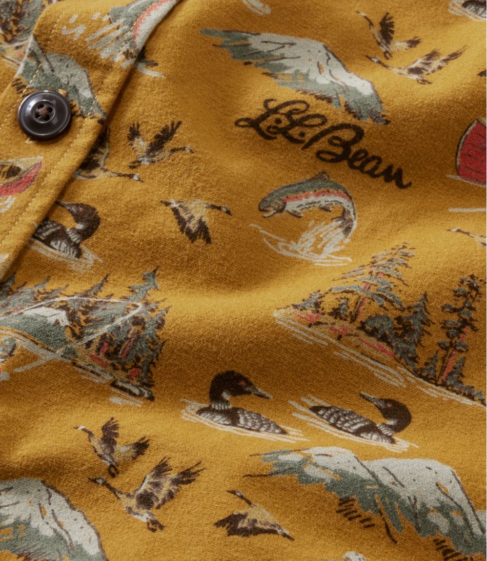 Men's Signature 1933 Chamois Cloth Shirt, Slim Fit, Pattern / L.L.Bean